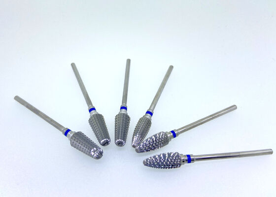 chất lượng  Straight Edge Dental Diamond Burs Sharp Tungsten Carbide Grinder For Crown nhà máy