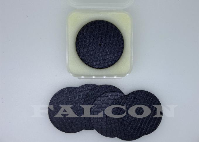 Đĩa kim cương nha khoa gia cố màu đen 0,7mm Cắt bánh mài 3