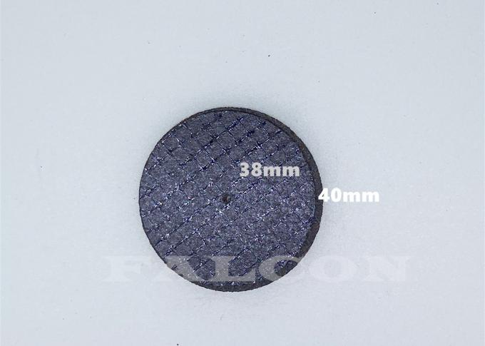 Đĩa kim cương mài mòn Nha khoa 38mm đường kính 1.0mm Bánh xe cắt gia cố 0