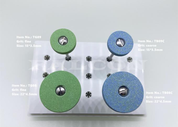 Mài đĩa kim cương thiêu kết gắn Zirconia đánh bóng Độ dày 4,5mm 0