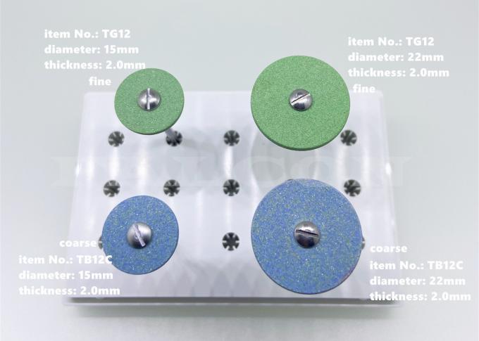 Đĩa kim cương nung kết mỏng Zirconia Emax All Ceramics Bánh xe mài đá xanh 0
