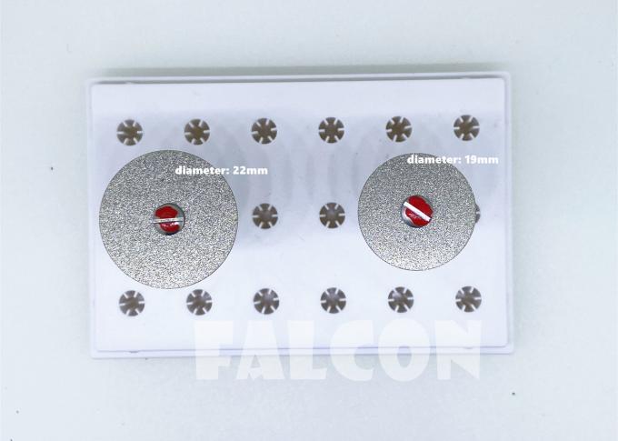 Đĩa kim cương nha khoa có thể tháo rời Falcon Thiêu kết hoàn toàn 22mm 1