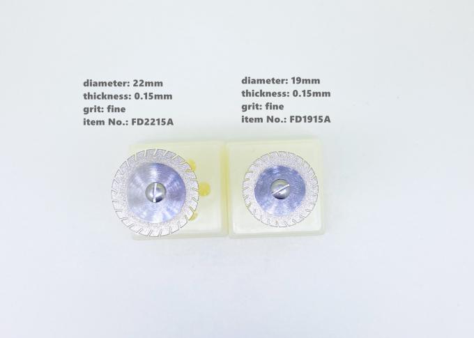 Mạ Zirconia cắt nhanh chóng Đĩa cắt quay 19mm linh hoạt cho tất cả gốm sứ 1
