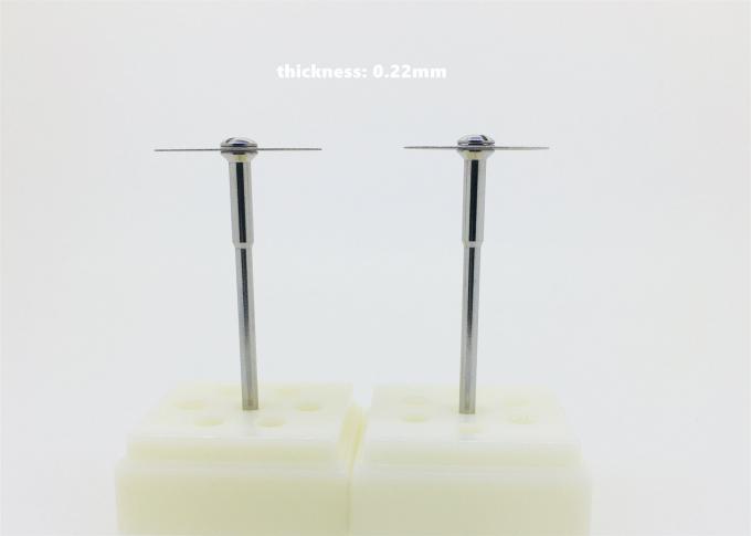 Bánh xe cắt đĩa kim cương linh hoạt mạ 0.22mm Zirconia Emax cho sứ 0