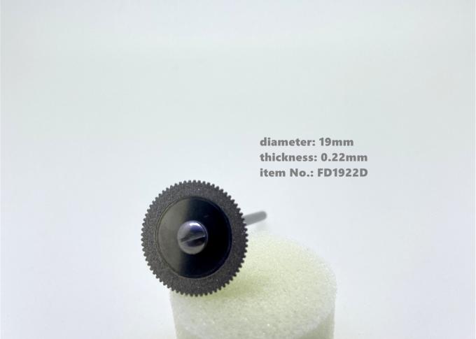 Đĩa kim cương linh hoạt mạ điện Zirconia 0.22mm Đĩa cắt mài mòn 0