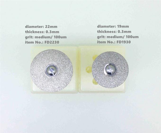 Đĩa mài tráng kim cương nhanh chóng 0,3mm Đĩa cắt tròn linh hoạt 22mm 0