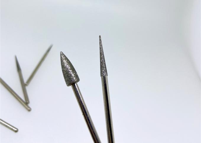Kim cương Hình dạng đánh bóng Burs 2,35mm Phòng thí nghiệm nha khoa Diamond Burs 1