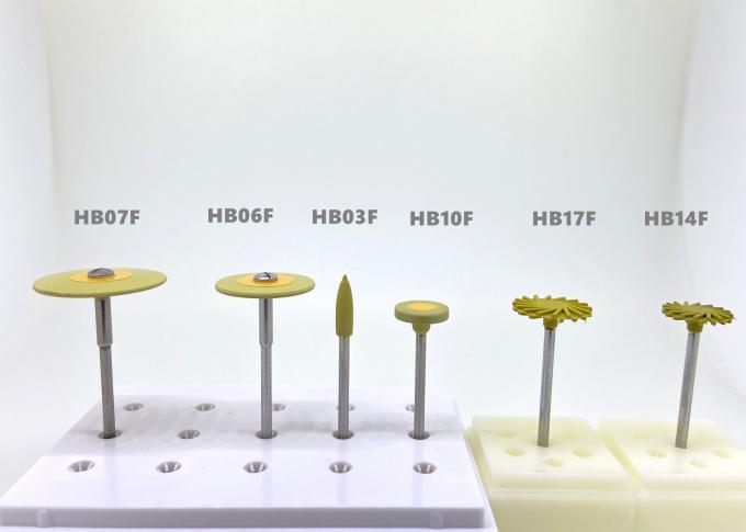 Máy đánh bóng kim cương cao su nha khoa EMax Lithium Disilicate Kim hình chữ T Dao cạnh Bur 0