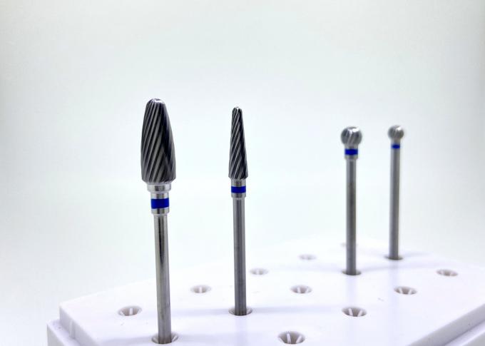 Không tráng phủ Nha khoa Diamond Burs HP Shank Tungsten Carbide Cutter Tiêu chuẩn Trung bình 1