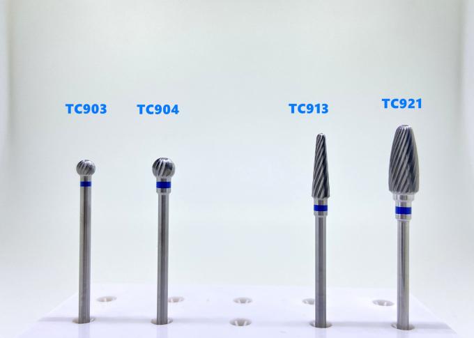 Không tráng phủ Nha khoa Diamond Burs HP Shank Tungsten Carbide Cutter Tiêu chuẩn Trung bình 0