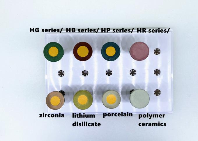 Mũi khoan hoàn thiện nha khoa cao su silicon hình chữ T Đá mài 1