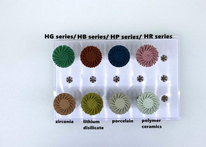 Mũi khoan hoàn thiện nha khoa cao su silicon hình chữ T Đá mài 0