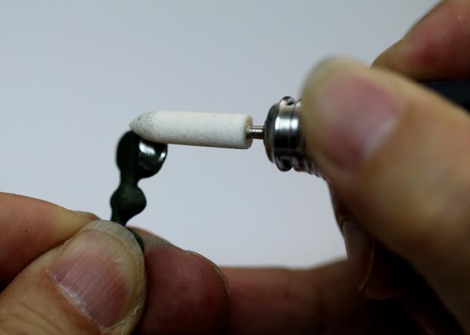 Đá mài điểm gắn đá Corundum Green Oxide nhôm 1