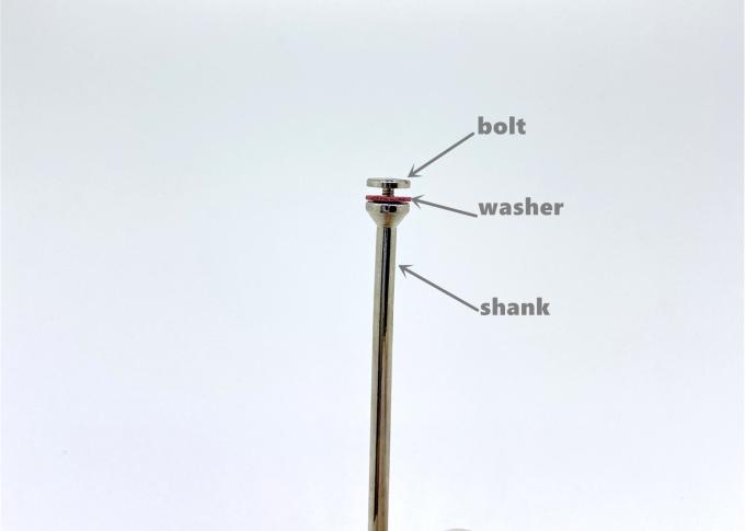Nha khoa tiết kiệm Dải kim cương HP Shank Vòng quay 5.0mm Vòng quay bằng thép 0